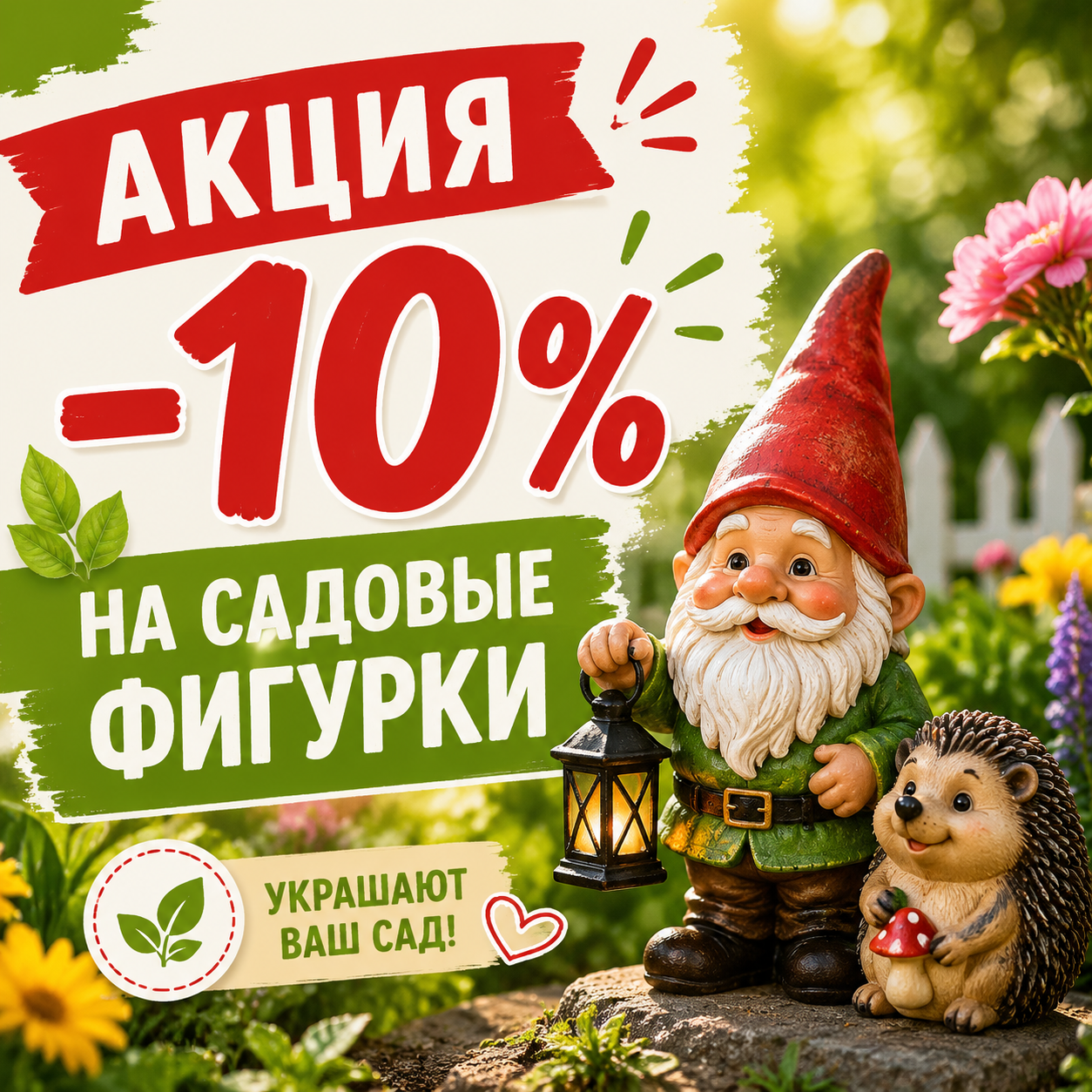 Акция на САДОВЫЕ ФИГУРКИ Акция на САДОВЫЕ ФИГУРКИ